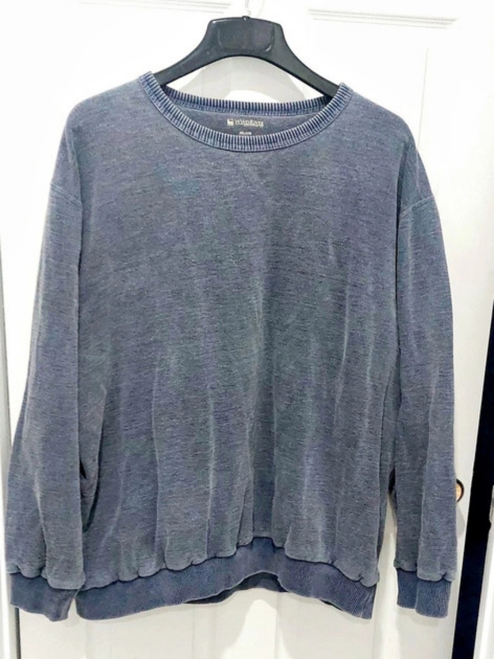 WindRiver Sweater Crewneck in Blue Size 3XL